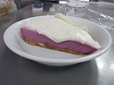 紫芋チーズケーキ